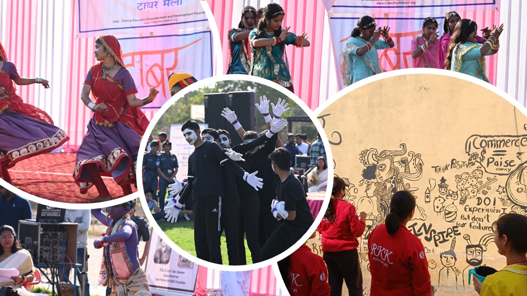 INDEED_Fdn's tweet photo. Rajasthan's largest Edutainment fair for govt school students - TAABAR held at Jodhpur on 11 February 2025 by @INDEED_Fdn 

2500+ students from dozens of govt schools of Jodhpur participated showcasing their skill and talent in Literary, Sports, Cultural &amp; Robotics competition https://t.co/t1WuD1HcGs