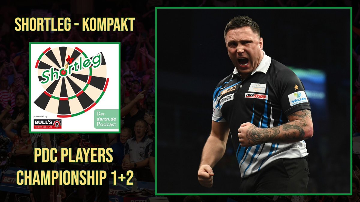 dartn.de Dart News (@dartn_de) on Twitter photo +++ SHORTLEG - PLAYERS CHAMPIONSHIP 1 & 2 +++
🏆 Cross & Price siegen zum Auftakt
🇩🇪 HNQ in Hildesheim
🎯 Premier League Auftakt
🌍 Darts aus aller Welt
🎙️: <a href="/MvdB180/">Marvin van den Boom</a> & <a href="/ScherpDarts/">Benni Scherp</a>
➡️: youtu.be/DakahjgjDRk sowie auf allen Podcatchern
#darts #dartzn #shortleg #podcast +++ SHORTLEG - PLAYERS CHAMPIONSHIP 1 & 2 +++
🏆 Cross & Price siegen zum Auftakt
🇩🇪 HNQ in Hildesheim
🎯 Premier League Auftakt
🌍 Darts aus aller Welt
🎙️: <a href="/MvdB180/">Marvin van den Boom</a> & <a href="/ScherpDarts/">Benni Scherp</a>
➡️: youtu.be/DakahjgjDRk sowie auf allen Podcatchern
#darts #dartzn #shortleg #podcast