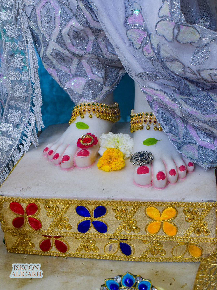 IskconAligarh's tweet photo. Darshan of Sri Nitai Mayapur chandra, Sri Arjun Varshney Krishna (12/02/2025). https://t.co/uI6Ts5WXox