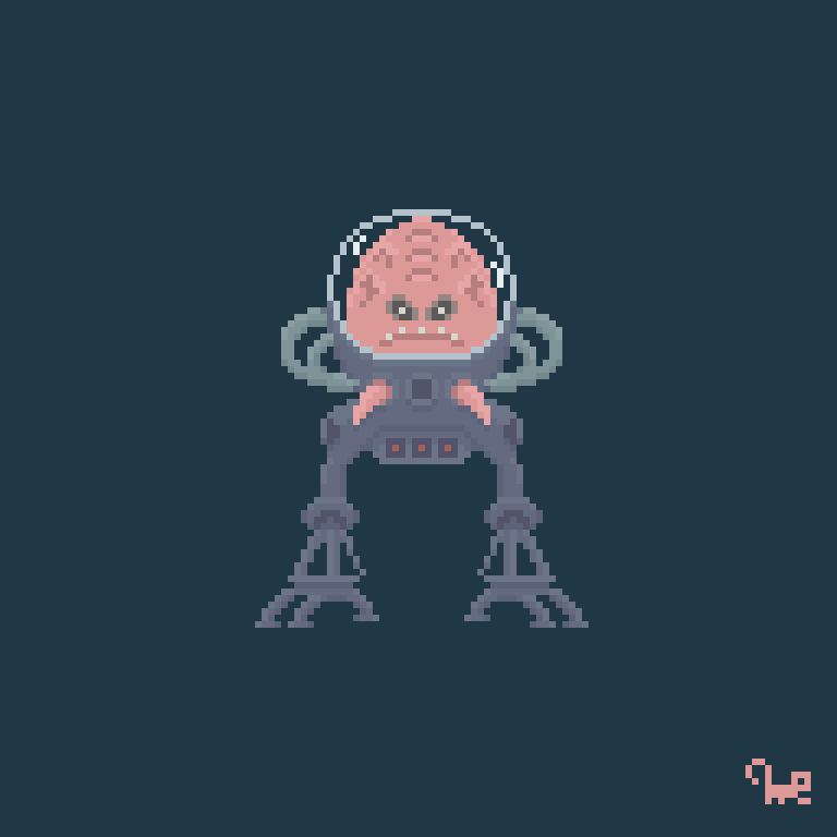 Gibbonus_Dev's tweet photo. An old #MechPilot from a famous series, guess who it is 🧠  

#pixel_dailies #pixelart @Pixel_Dailies https://t.co/uCuILVgTSa