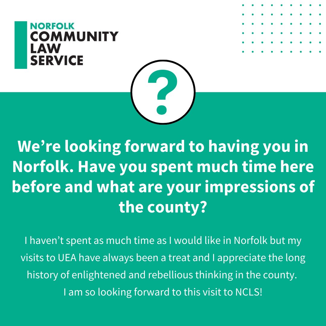 Norfolk Community Law Service tweet media