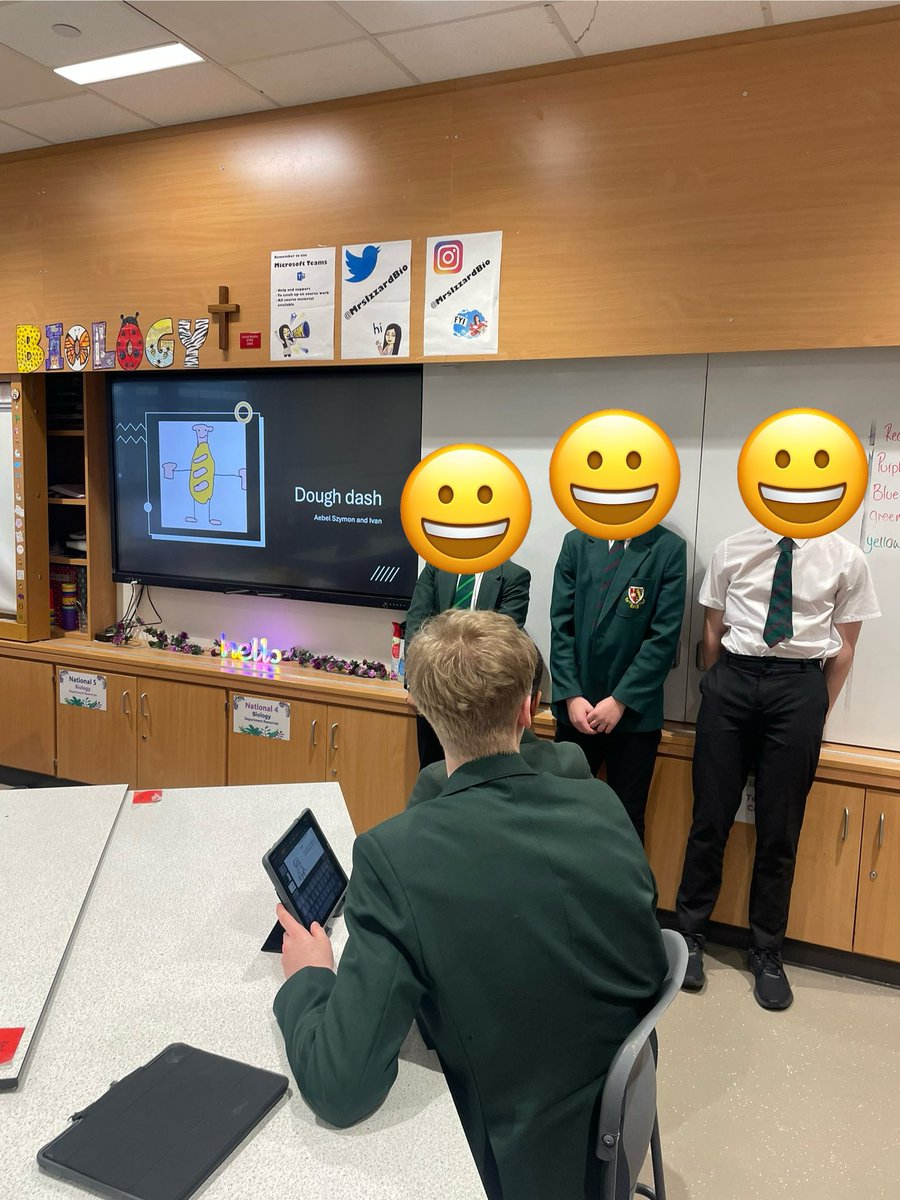 MrsIzzardBio's tweet photo. S3 presentations part 2

They invented a business which involves plants.  For N4 commercial uses of plants.  #teambuilding #presentaion #numeracy #digitalskills https://t.co/YUygiH9QIB