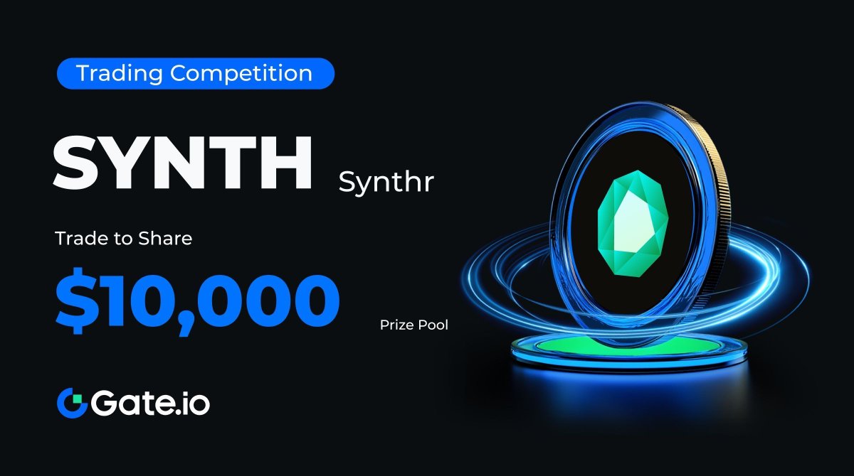 Gate_Launch's tweet photo. 🎊 Synthr (SYNTH) Trading Competition is Grandly Live, Win Exclusive Bonus!

Ready to share $10,000 in amazing rewards:
https://t.co/fxK06Qk2S5

💰 Dive in tasks to split $7,000 rewards
$3,000 extra rewards for new users

Details: 
https://t.co/80eXOSeEWC
#Gateio #SYNTH #Trade https://t.co/qZxCcBDHcz