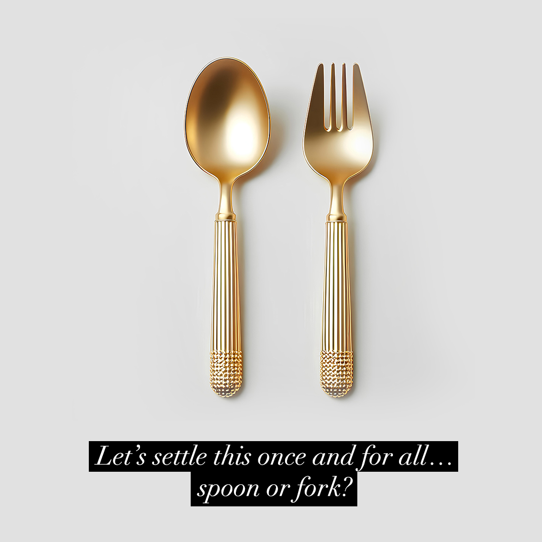 Dessert debate…🍰⁠
⁠
Let’s settle this once and for all…spoon or fork? 🥄🍴⁠
⁠
However you decide to enjoy your cheesecake, one thing’s for sure - all of our slices are delicious either way. 😍⁠
⁠