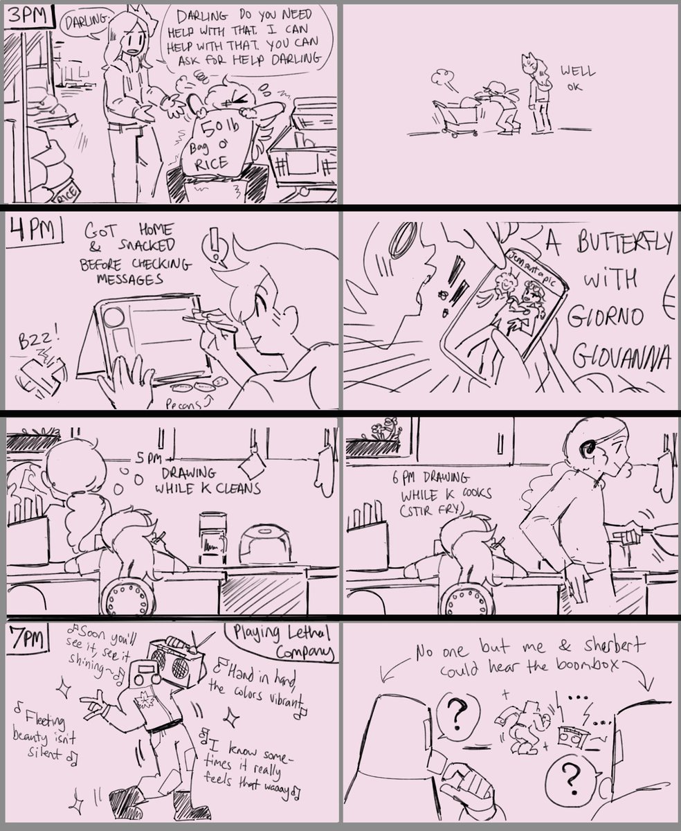 Aaron/Ara 💖💜🤍🖤💙!!! tweet media