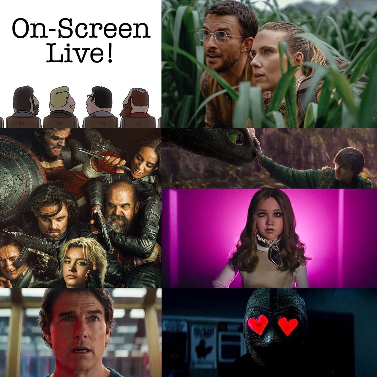 On this week's OSL we reviewed Heart Eyes, reacted to the trailer for the new Jurassic World sequel, and looked ahead to other summer films plugged during the Super Bowl! Full replay on YouTube &amp; the audio-only version is out now wherever you get pods!