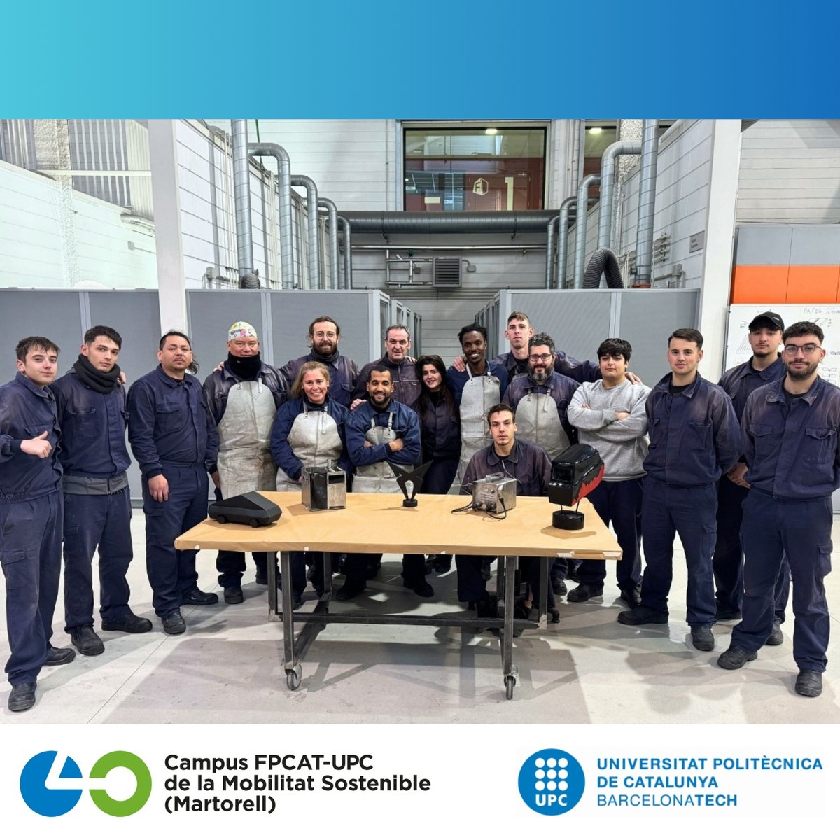Campus FPCAT-UPC de la Mobilitat Sostenible (@cms_upc) on Twitter photo 📣 FORMACIÓ I Els alumnes del Certificat de Professionalitat de #soldaduratig han culminat el curs amb els projectes treballats al taller 👨🏭.
💻 Podeu conèixer tots els projectes en el post a la nostra web: acortar.link/5ng3Va
<a href="/ocupaciocat/">Ocupació</a> <a href="/fpo_continua/">Formació contínua</a> <a href="/la_UPC/">Universitat Politècnica de Catalunya (UPC)</a> #cms_upc 📣 FORMACIÓ I Els alumnes del Certificat de Professionalitat de #soldaduratig han culminat el curs amb els projectes treballats al taller 👨🏭.
💻 Podeu conèixer tots els projectes en el post a la nostra web: acortar.link/5ng3Va
<a href="/ocupaciocat/">Ocupació</a> <a href="/fpo_continua/">Formació contínua</a> <a href="/la_UPC/">Universitat Politècnica de Catalunya (UPC)</a> #cms_upc