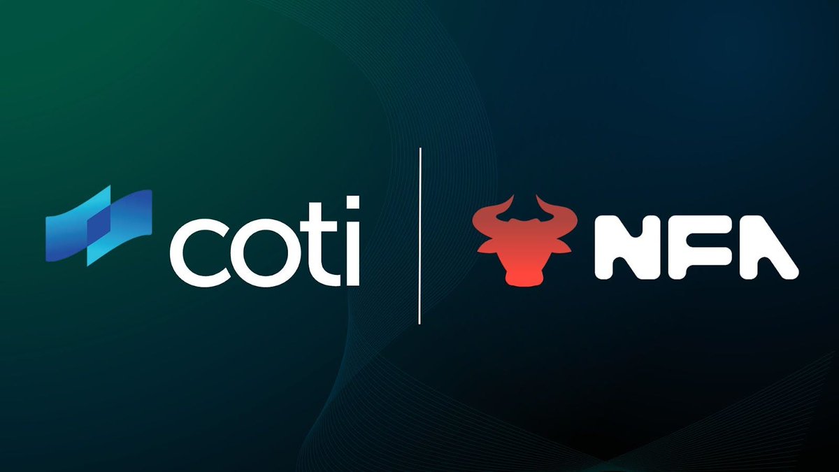 COTI x NFA: <a href="/NFA_Club/">NFA</a> is changing the game with AI-powered, gamified crypto trading—featuring in-built privacy protection for traders thanks to COTI
🎮Swipe-to-trade UX
🕵️Privacy as standard
🛡️Secure trade strategies
Read the spotlight article👉link.medium.com/LLhxlpwBVQb
$COTI