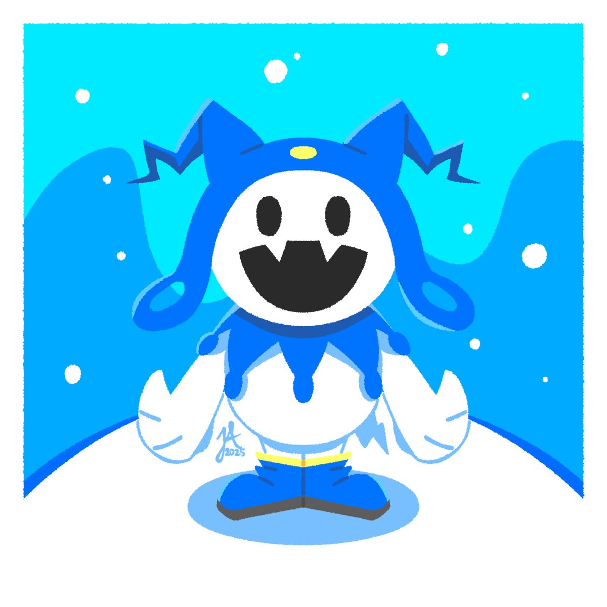 it's jack frost, hee-ho! #メガテン #SMT