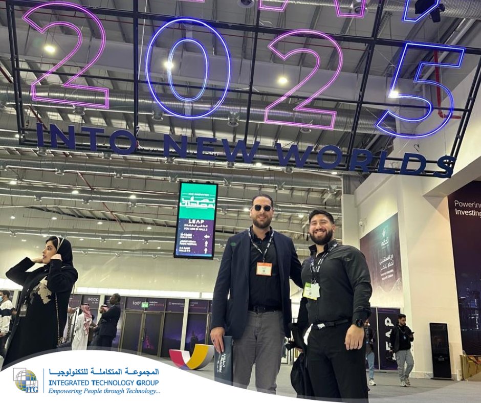 ITG_Solutions's tweet image. Representing Integrated Technology Group (ITG), we had the privilege of attending the LEAP 2025 Conference in Saudi Arabia. We continue to excel in the needs of the tech industry in Saudi and beyond.

Learn more about ITG: itgsolutions.com 
#ITG #LEAP25 #IntoNewWorlds