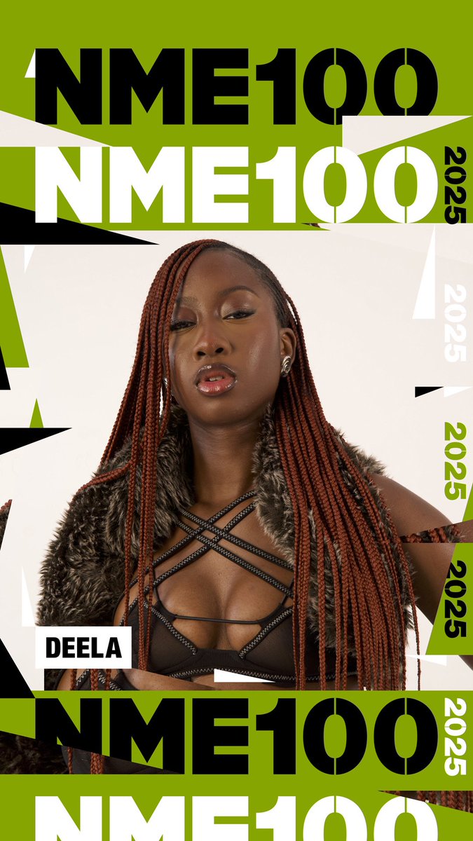 deelagram's tweet photo. I’m on @NME 100 2025!! 🤭

It’s so affirming to be part of an all star line up 

https://t.co/vy8wDYkzdO https://t.co/ZJr4tmZ02H
