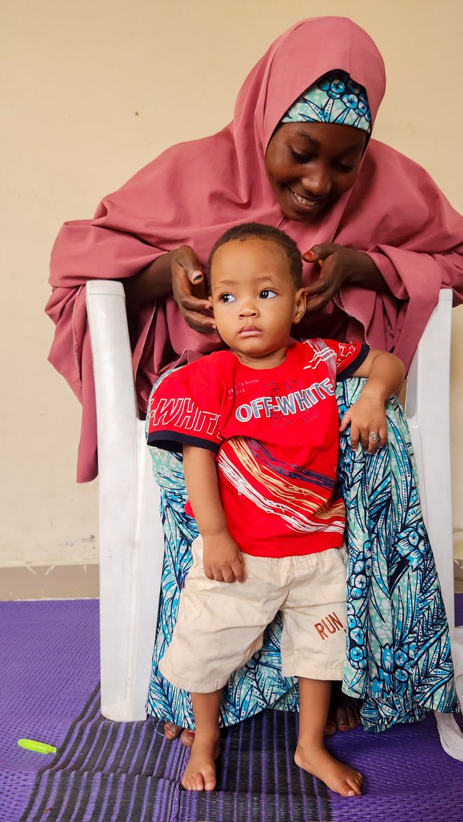 AlbarkaHealth's tweet image. Meet Fatimah Muhammad, a resilient mother from Borno State. When her son fell ill, she found hope through Targeted Supplementary Feeding Program #tsfp funded by World food Programme #wfp. She is grateful for the support received from Albarka Health Spring Foundation and #Wfp.