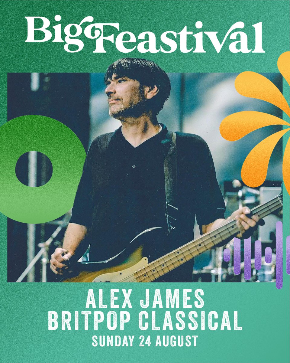 Meet your 2025 Main Stage headliners 🎤 🙌 

🎵 Friday: Nelly Furtado 
🎵 Saturday: Faithless
🎵 Sunday: Alex James Britpop Classical

#BigFeastival