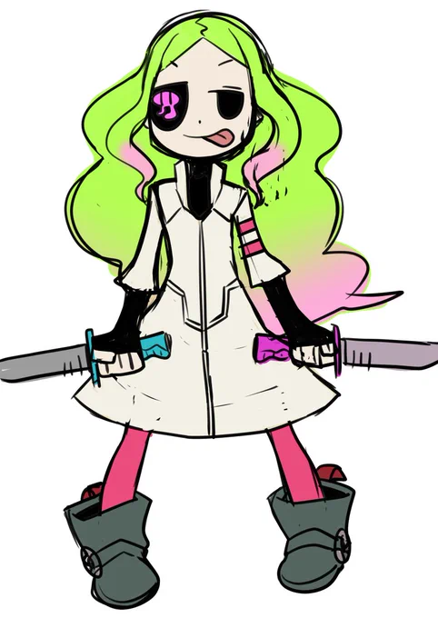 ここ最近はオリジナル描かなくなったせいかカラータイツ絵減ってきてて悲しいね