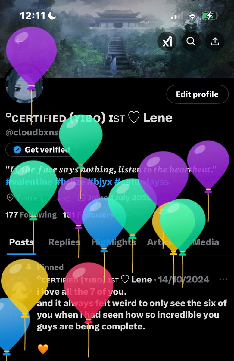guess who’s back (just for the balloons BFR lene)