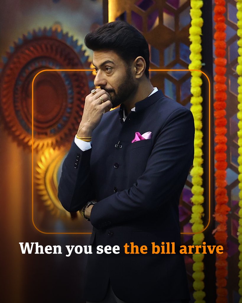 SonyTV's tweet photo. Mood before and after the bill arrives 😂

Dekhiye Celebrity MasterChef, Mon-Fri raat 8 baje, sirf #SonyEntertainmentTelevision par.

@endemolshineind

#SeetiBajegi #CelebrityMasterChef #celebritymasterchefindia
#SonyTV #StayTuned #MasterChefInsider https://t.co/9u3IY355Rc