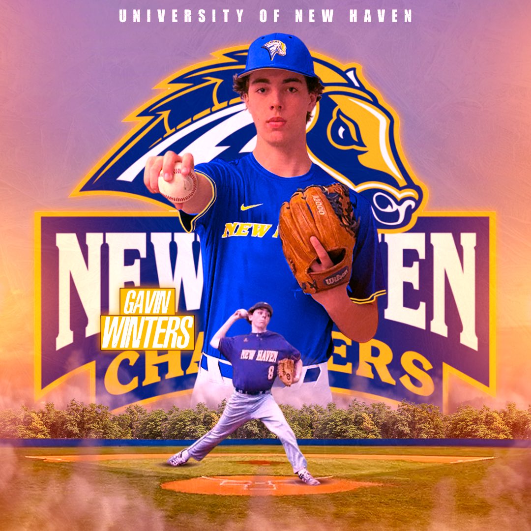Gavin Winters (@gwintersball) on Twitter photo I want to thank my dad, mom, brother and all of my summer and high school coaches who have helped me out on this journey. I especially want to thank Coach Celano and Coach Guarino for this opportunity to play at the collegiate level. Go Chargers!!β‘οΈππ. <a href="/UNewHavenBASE/">New Haven Baseball</a> I want to thank my dad, mom, brother and all of my summer and high school coaches who have helped me out on this journey. I especially want to thank Coach Celano and Coach Guarino for this opportunity to play at the collegiate level. Go Chargers!!β‘οΈππ. <a href="/UNewHavenBASE/">New Haven Baseball</a>