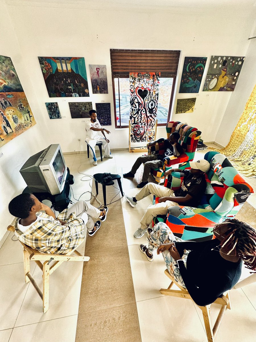 KigaliMultimediaHub (@multimediahubrw) on Twitter photo HAPPENING NOW
CREATIVE WORKSHOP ON
TRANSFORMING ART SKILLS INTO
MARKETABLE EXPERTISE
With <a href="/6ixtythre3/">khalil Rizinde</a>
In partnership with <a href="/ubuhanziRw/">ArtRwanda - Ubuhanzi</a> & <a href="/Imbuto/">.</a> HAPPENING NOW
CREATIVE WORKSHOP ON
TRANSFORMING ART SKILLS INTO
MARKETABLE EXPERTISE
With <a href="/6ixtythre3/">khalil Rizinde</a>
In partnership with <a href="/ubuhanziRw/">ArtRwanda - Ubuhanzi</a> & <a href="/Imbuto/">.</a>