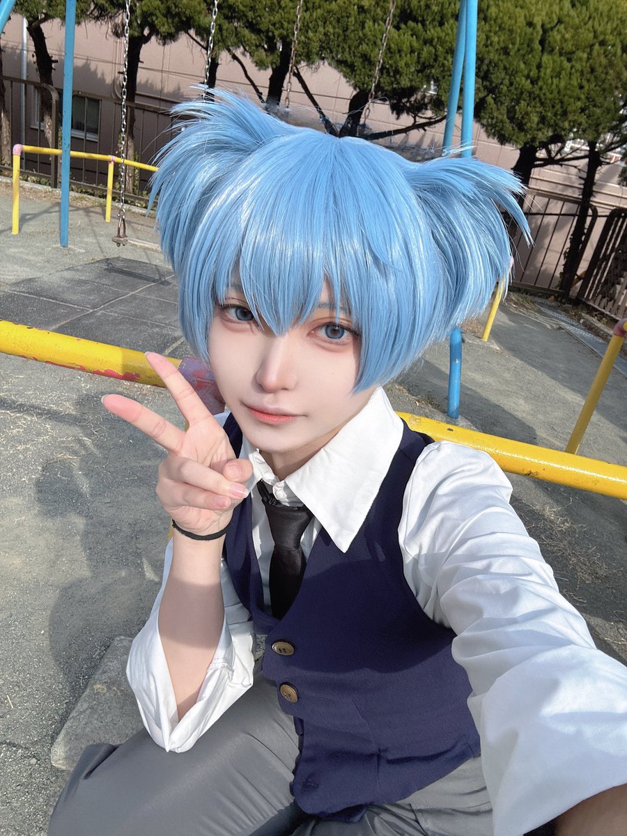 先日の潮田渚撮影のときの！ 暗殺教室｜cosplay