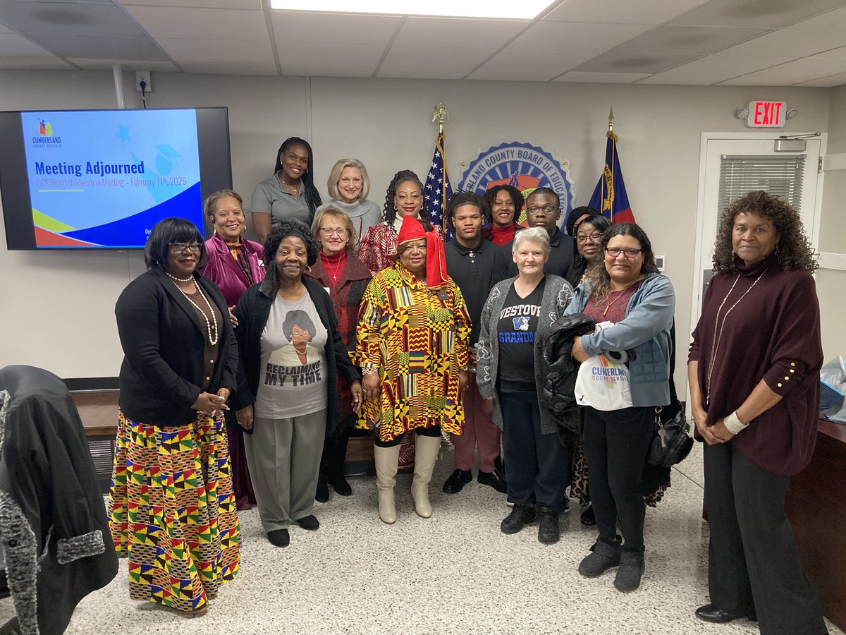 Last night two of our students Ethan O’Neil-Hubbard 🏈Football player and Narieus Unaegbu 🌟SGA President, represented <a href="/WestoverHS/">Westoverhigh</a> &amp; shared updates with the <a href="/CumberlandCoSch/">Cumberland County Schools</a> Board of Education. #GoWolverines 💙