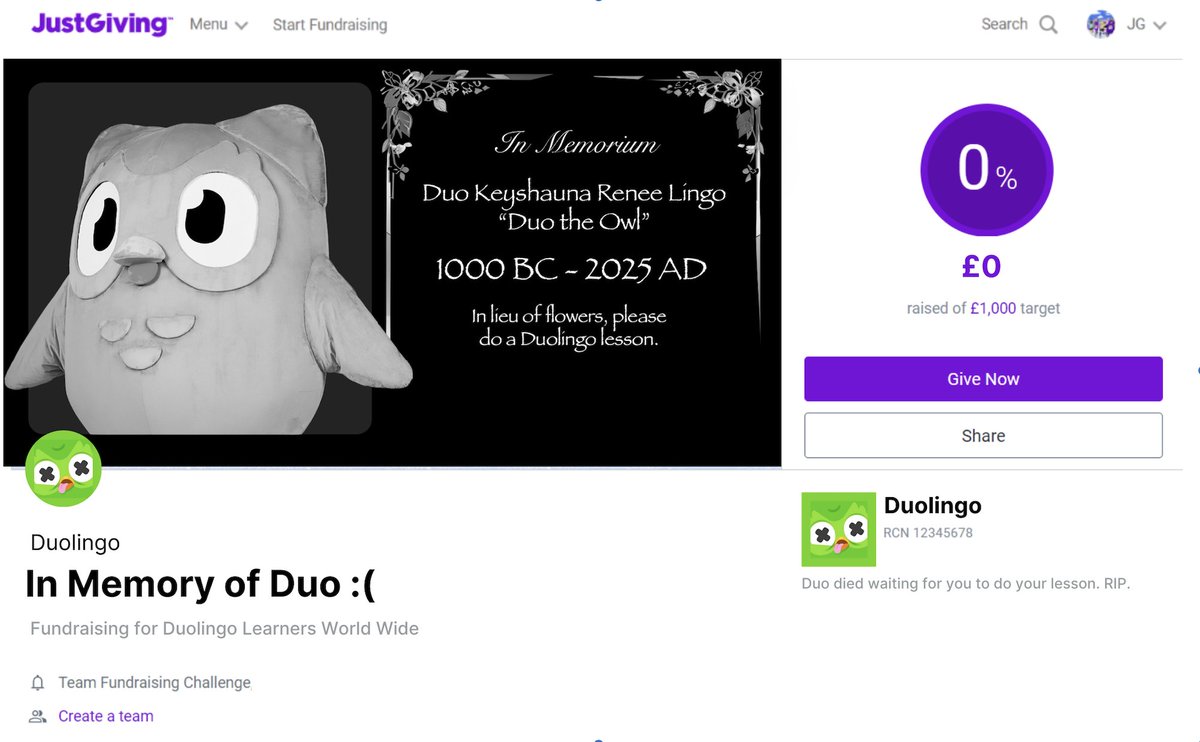 Our thoughts are with <a href="/duolingo/">Duolingo</a> at this difficult time.

(sorry we didn't keep our streak)