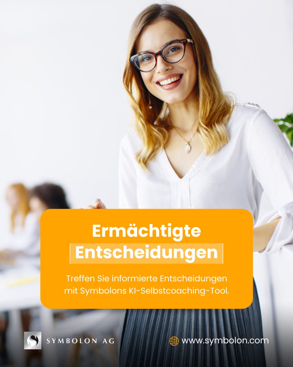 Treffen Sie fundierte Entscheidungen mit dem KI-Selbstcoaching-Tool von Symbolon.  

Dieses wissenschaftlich evaluierte Tool nutzt Kunst und Symbolik und bietet anonymes Coaching rund um die Uhr für tiefgreifende Selbstreflexion.  

🔗 symbolon-coaching.com/en

#effektivleben