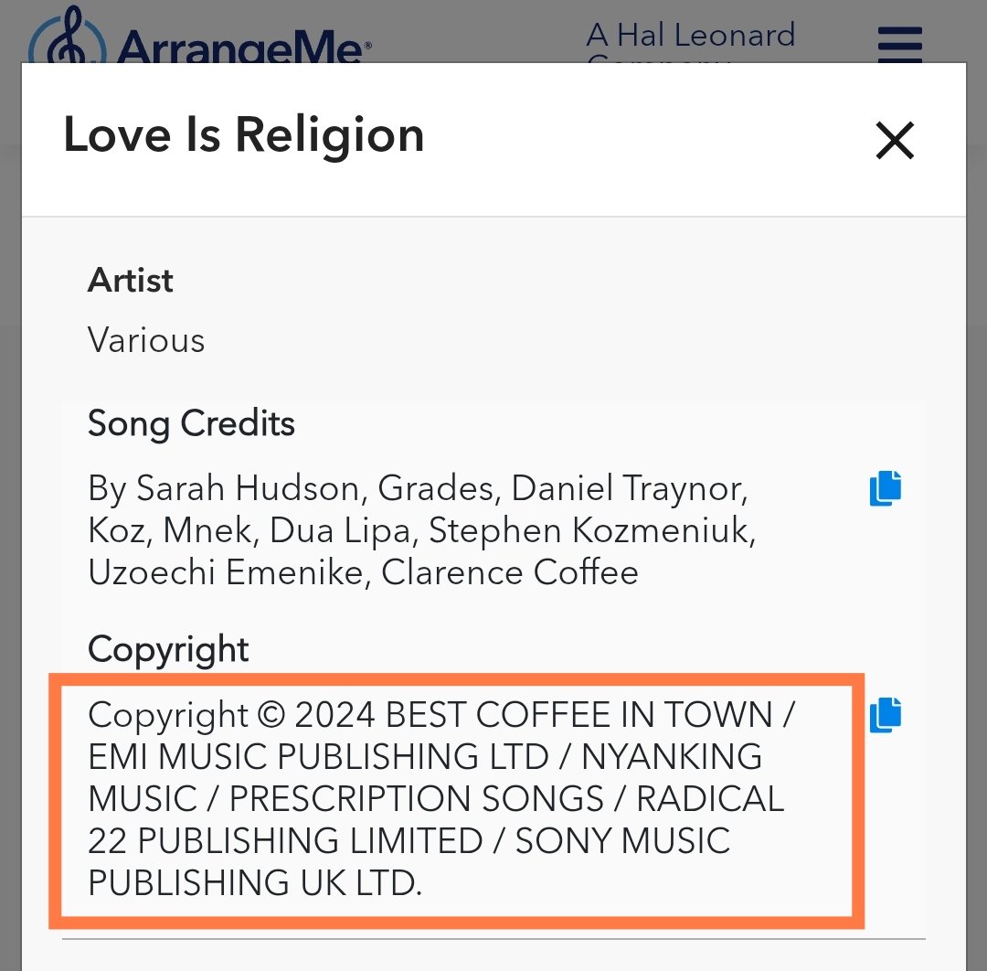 DuaLipaData's tweet image. 🎵| "Love is Religion" now has updated publishing credits in the @arrangeme database. It is now listed under Dua's new management - Radical 22.

Earlier today, Dua shared 3 photos from the 'FN era' on her Insta stories. The album turns 5 next month.

Is something on the way?👀🌕