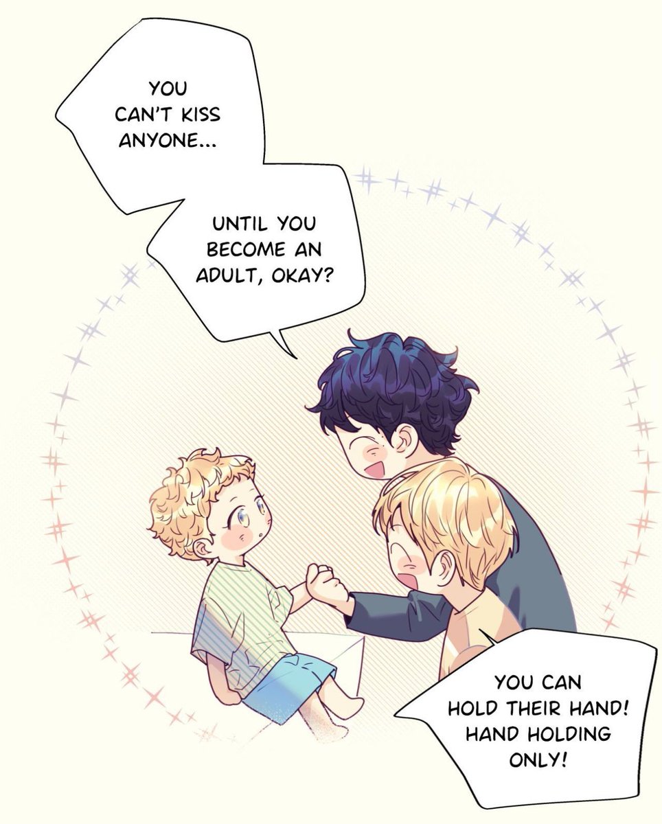 jaedanshi's tweet photo. hyesung and dojin brainwashed byul into not kissing anyone except mom and dad so he hasn’t had his first kiss yet until now LMAO 

#LoveIsAnIllusionSuperstar https://t.co/7YLzKXkepM