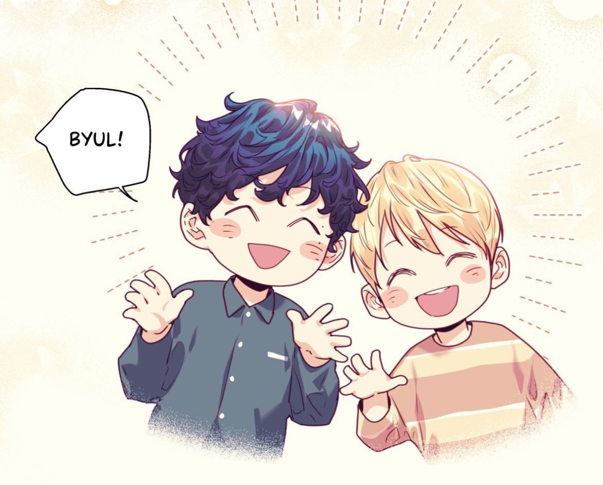 jaedanshi's tweet photo. hyesung and dojin brainwashed byul into not kissing anyone except mom and dad so he hasn’t had his first kiss yet until now LMAO 

#LoveIsAnIllusionSuperstar https://t.co/7YLzKXkepM