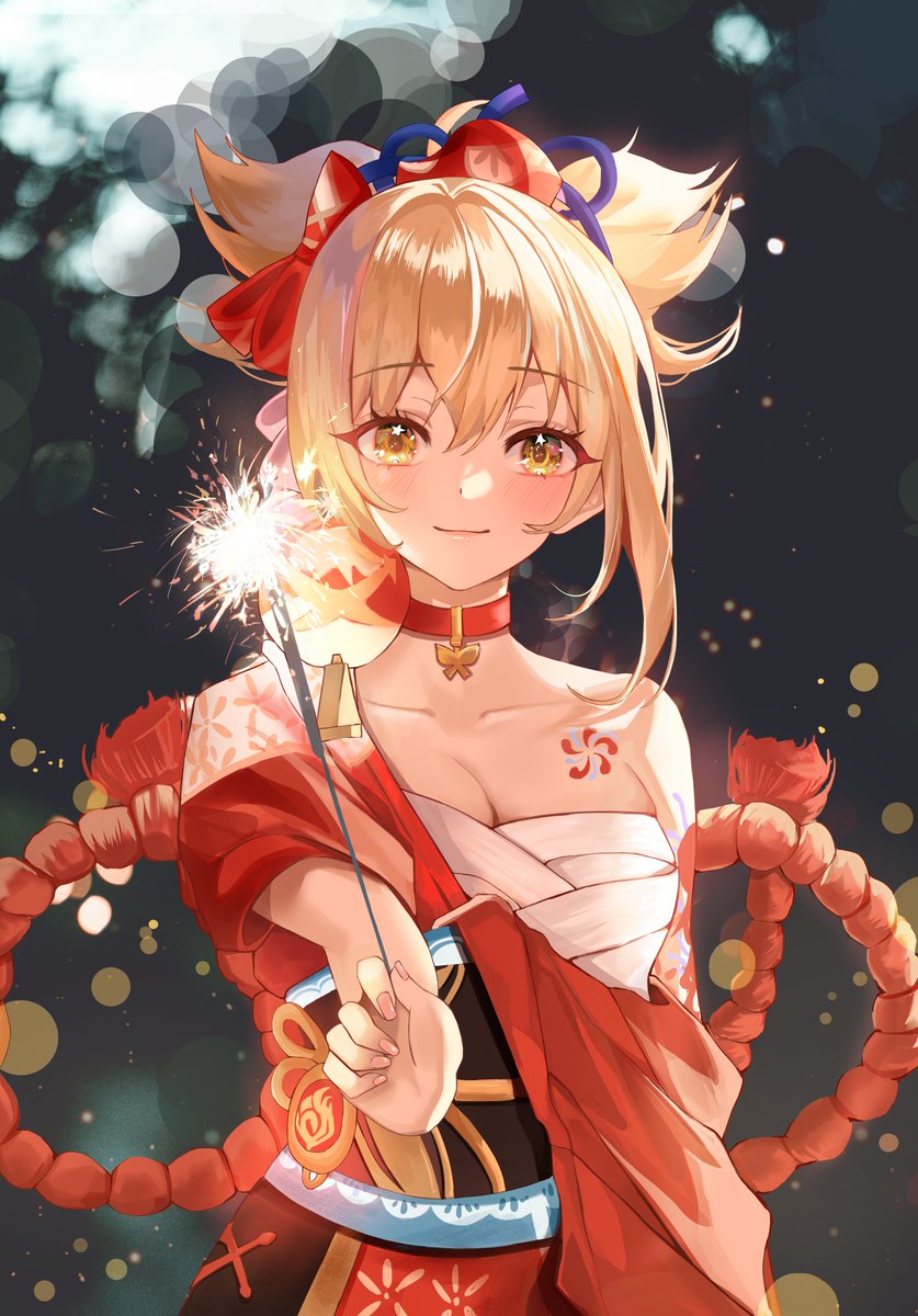 Yoimiya from Genshin Impact.