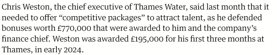 I love having no running water whatsoever and I love paying higher bills to <a href="/thameswater/">Thames Water 💧</a> 💙