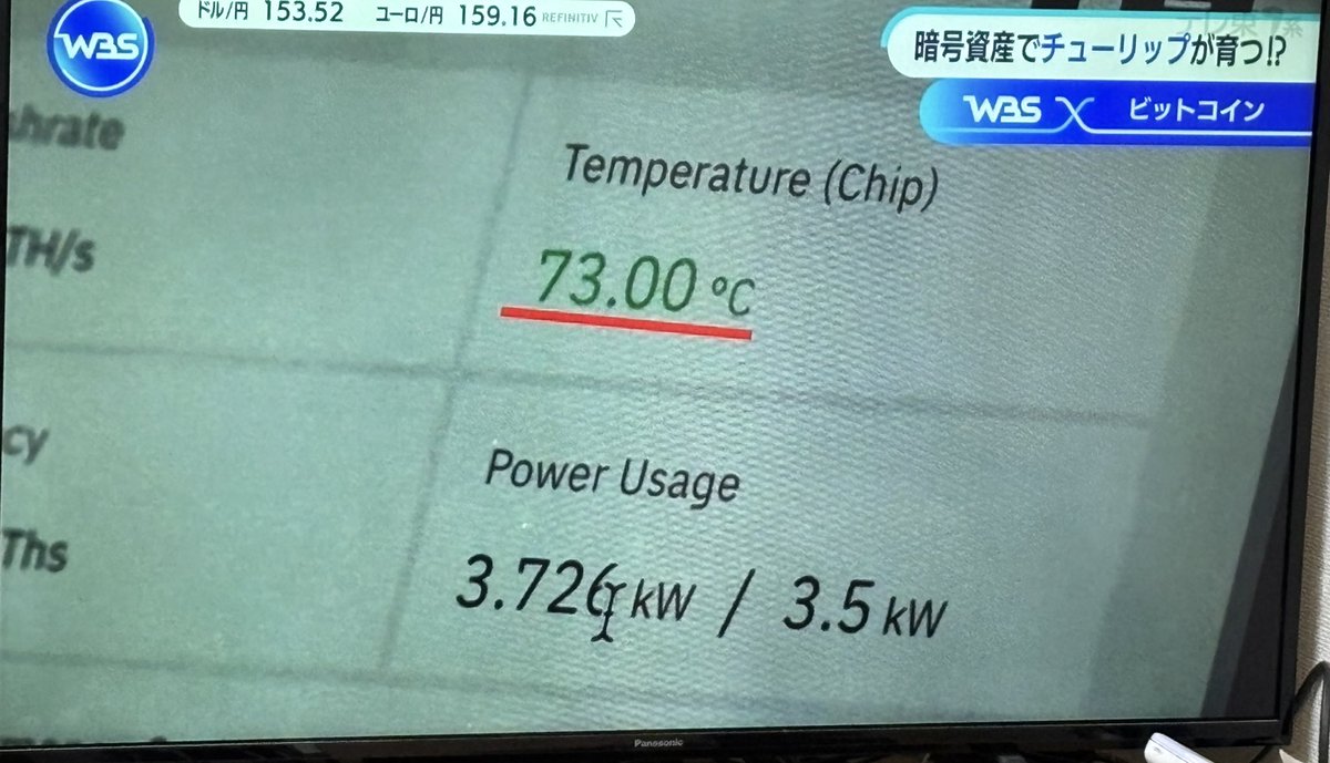 ビットコインのマイニングの排熱でチューリップ育ててるの面白いっすね🤣 #WBS