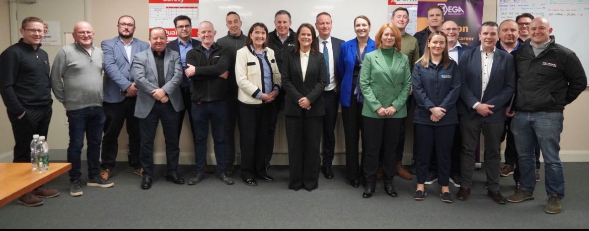 Last night, we welcomed Brenda VanHorn from <a href="/CommerceGovt/">U.S. Department of Commerce</a> to meet MEGA member companies, guided by Stephen Kelly. 

Brenda &amp; Dori Winters from the <a href="/USAinNI/">US Consulate Belfast</a> engaged with companies to discuss tariff concerns, investment opportunities, and the potential to expand into the US market.