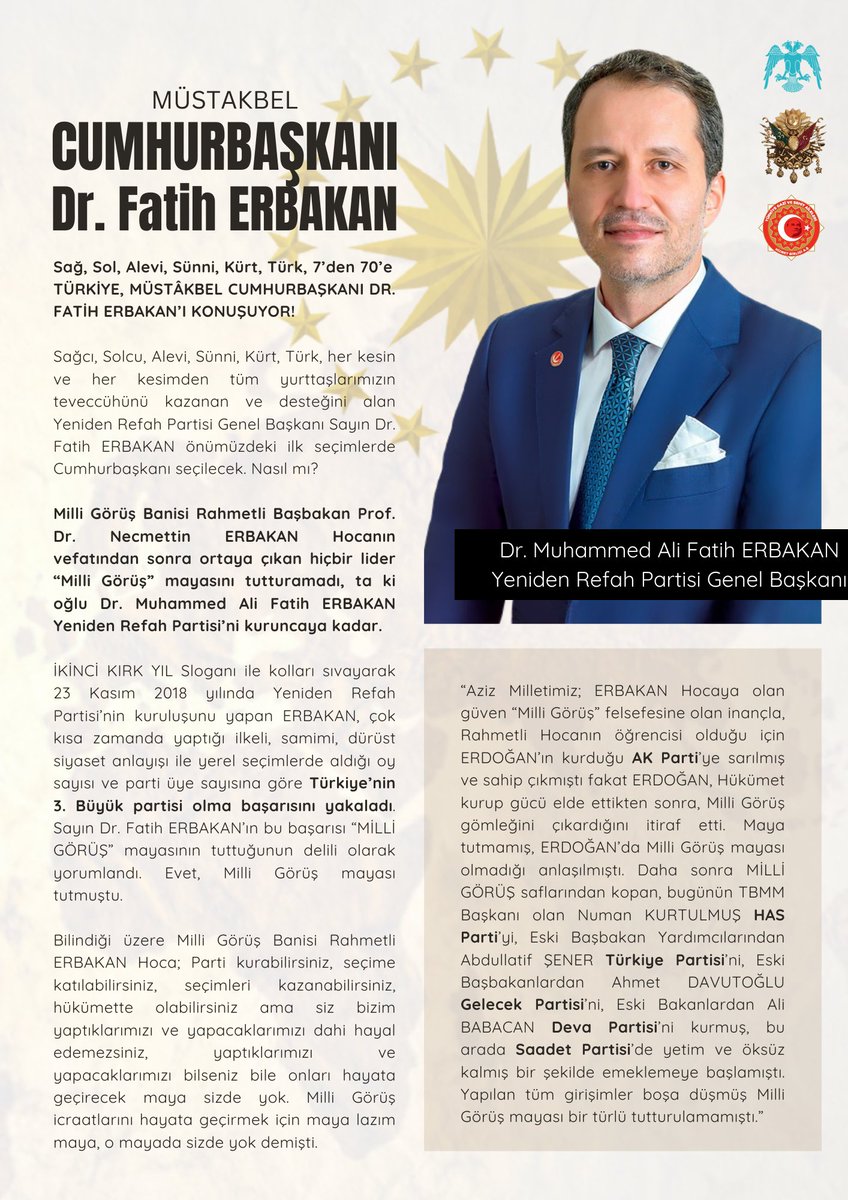 🇹🇷 Mustafa Erikli Çankaya Belediye Başkan Adayı tweet media