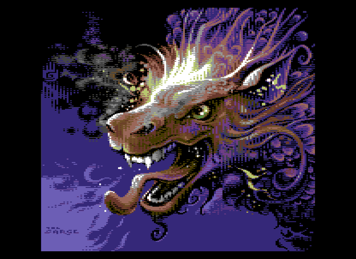 j_ljunggren's tweet image. DRAGONS HOT by The Sarge
This artwork was created using the latest (soon to be released) version of ALBERT, which enables the pixelation of upper and lower borders without the need for coding assistance.
csdb.dk/release/?id=25…
#c64 #commodore64 #pixelart #retro #dragon #albert