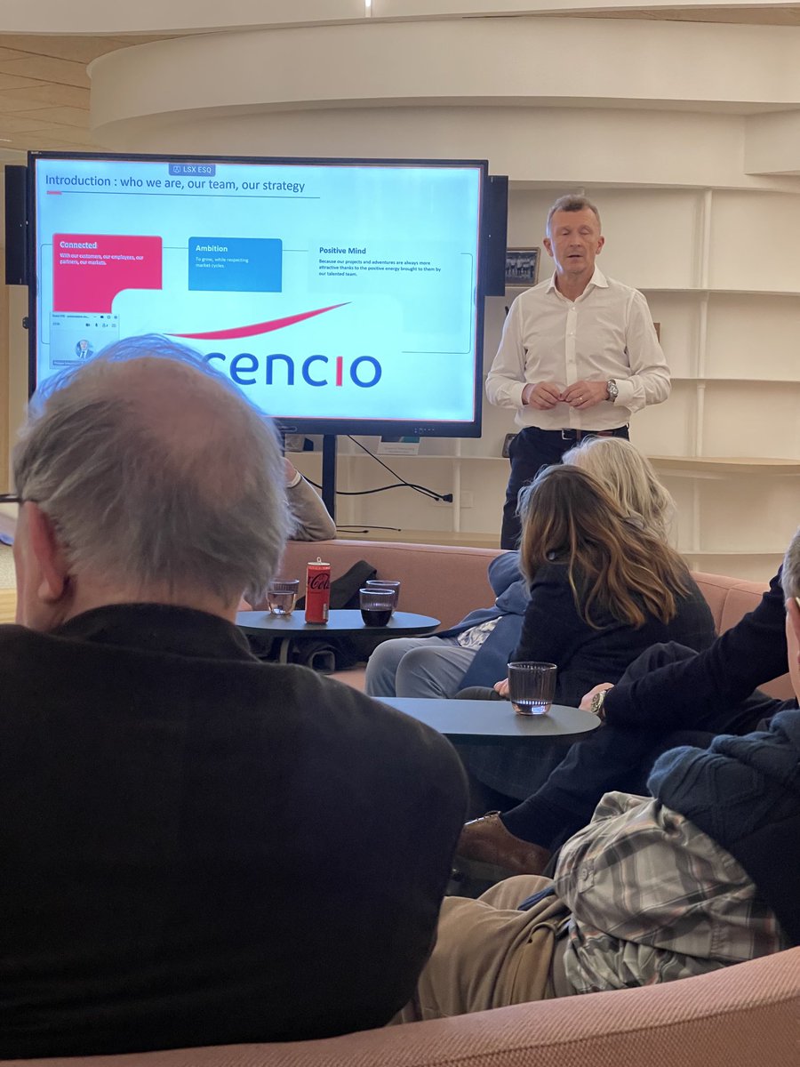 gertdemesure's tweet photo. ‘Aan tafel met Ascencio’ is gestart met presentatie van CEO Vincent Querton https://t.co/qFdMPV4dPe