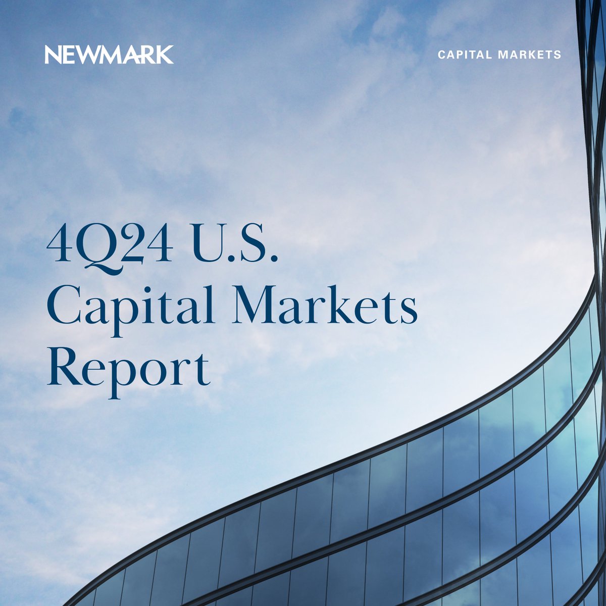 The CRE market grew in 4Q24, with debt &amp; origination volumes posting their best quarter since ‘22. Compared to ‘23, transaction volumes across most property types increased, with multifamily &amp; office in the lead. Read Newmark’s U.S. Capital Markets Report: nmrk.re/4gJsw37
