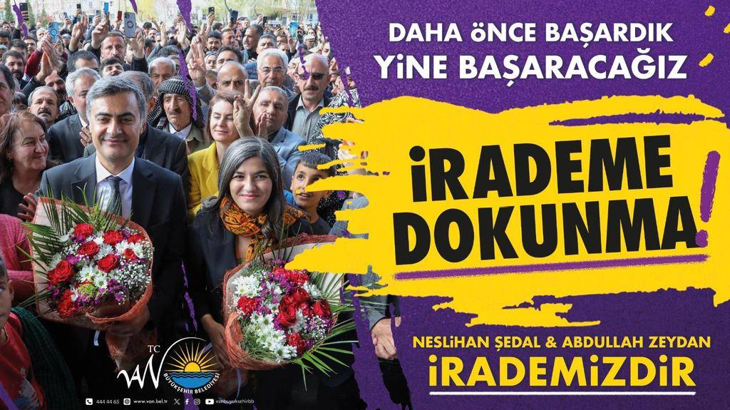 #vanhalkıiradesininyanında 
Kayyım iradesi değil halk iradesi