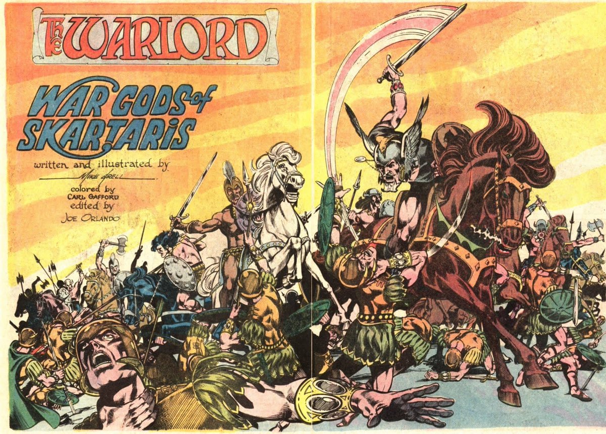 #TheWarlord by #MikeGrell
#WarlordWednesday ⚔️
