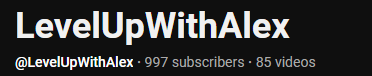 Almost to my - last years - resolution goal of 1K before year end! 

This year I plan to continue my work, and set less constraints on what I identify as successful. I have learned to just enjoy the journey, and for that I thank yesteryears ignorance.

#indiedev #PositiveVibes