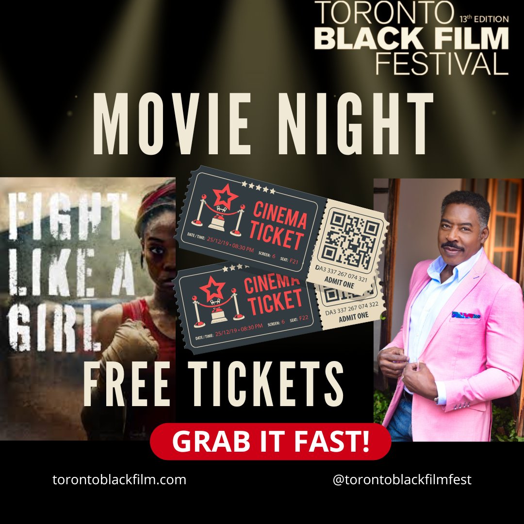 🎬 WIN FREE TICKETS TO OPENING NIGHT (TONIGHT)🎟️

We’re giving away TWO pairs of tickets to our incredible opening night film, Fight Like a Girl!  Send us your full name and email address, and you’ll be entered!  

📍 Dress code: Dressed to impress  
Secure your spot now! 🎥✨