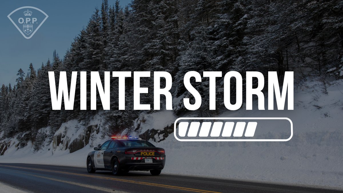 OPP_News's tweet image. ⚠️❄️Winter storm advisory

Approx. 15-35+ cm of snow expected in parts of #Ontario beginning Wednesday night through Thursday morning. Please consider delaying unnecessary travel.

If you must be on the road:
🚗 Follow @511Ontario for road updates, check road conditions in…