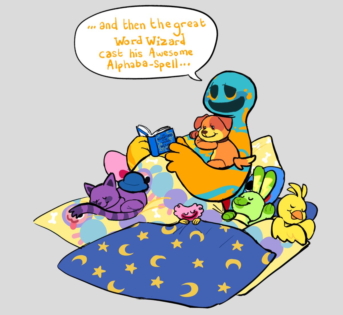 bucketart's tweet photo. more doey! this time with matthew, kevin n jack! #PoppyPlaytime #PoppyPlaytimeChapter4 #Doeythedoughman https://t.co/XzmBeHfgPu