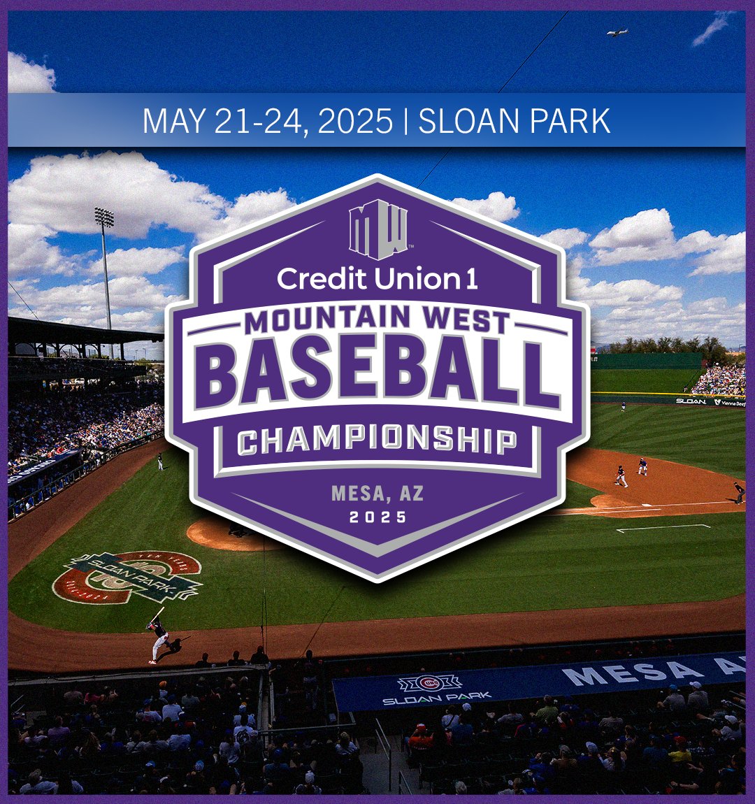 The Mountain West Baseball Championship is headed to ✨𝙎𝙇𝙊𝘼𝙉 𝙋𝘼𝙍𝙆✨