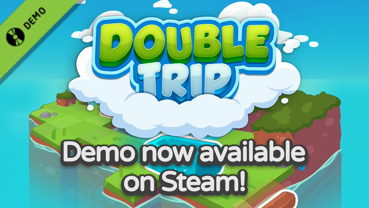 The demo version of Double Trip is now available for free on Steam! 

Get a taste of the real adventure with this special preview of the full game with his own content!

Download it now and enjoy :)

Steam Page: store.steampowered.com/app/3414480/Do…