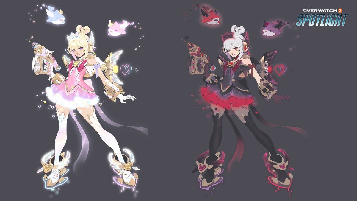 PlayOverwatch's tweet image. We’ve got some magical skins coming in Season 16 that we know you’re going to LOVE!! 🪄🌙

From Juno’s Mythic Skin to Mercy’s Mythic Weapon Skin, check out some of their stellar concept art before Season 16 arrives later this year 🌈