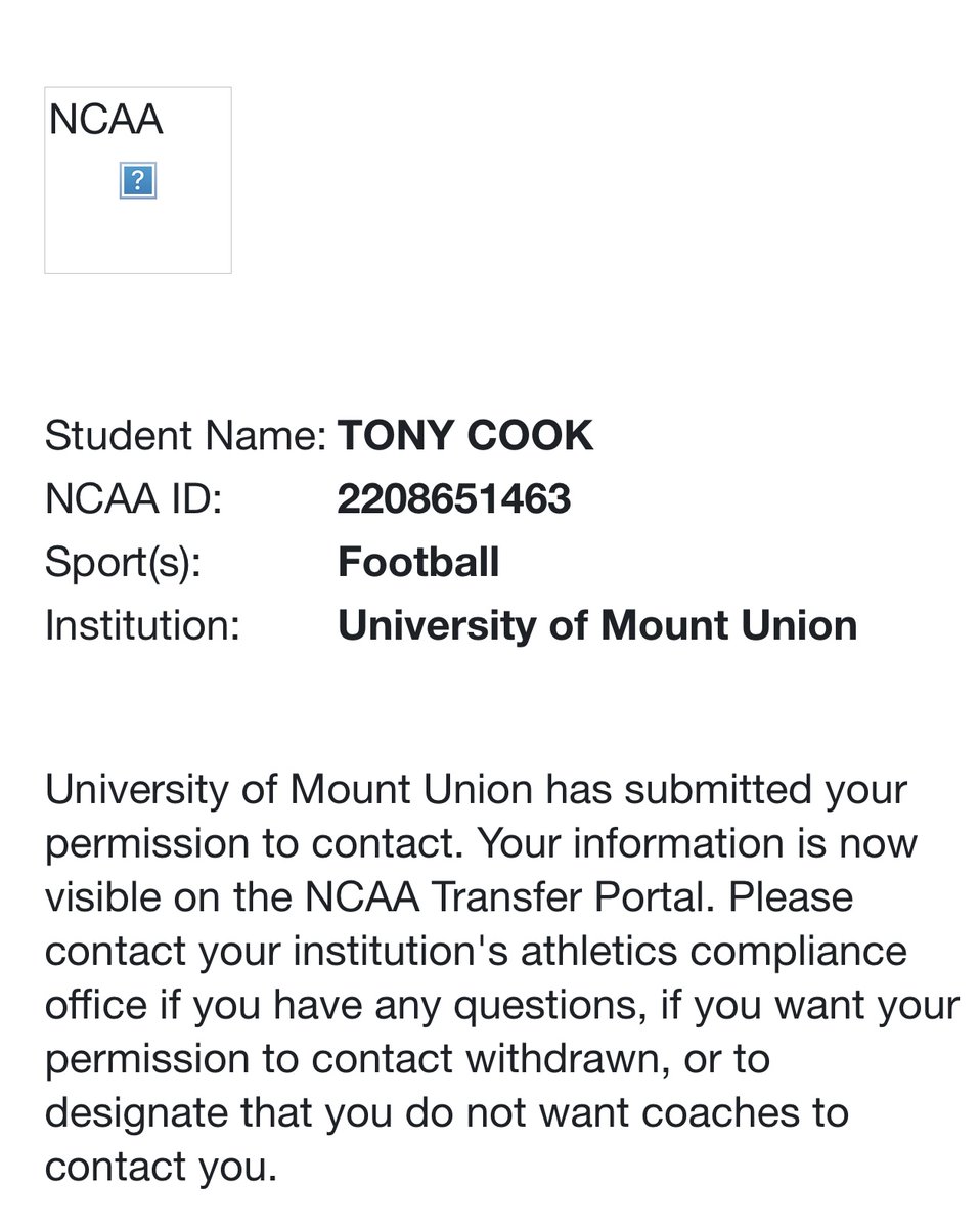 CookTony710's tweet image. I have officially entered the transfer portal with 1 year left of eligibility!

2024 Season:
60+ tackles, 2 INTs, 12 PBUs, 1 FF, 1 FR, 1 TD allowed in 15 games

All Conference Honorable Mention
National Championship Runner-Up