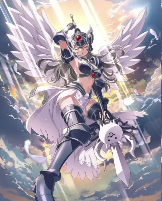 sillywaver's tweet photo. battle cat collab having gorgeous art but the artist having to add the stupid fucking cat https://t.co/rX9RZCBvAH