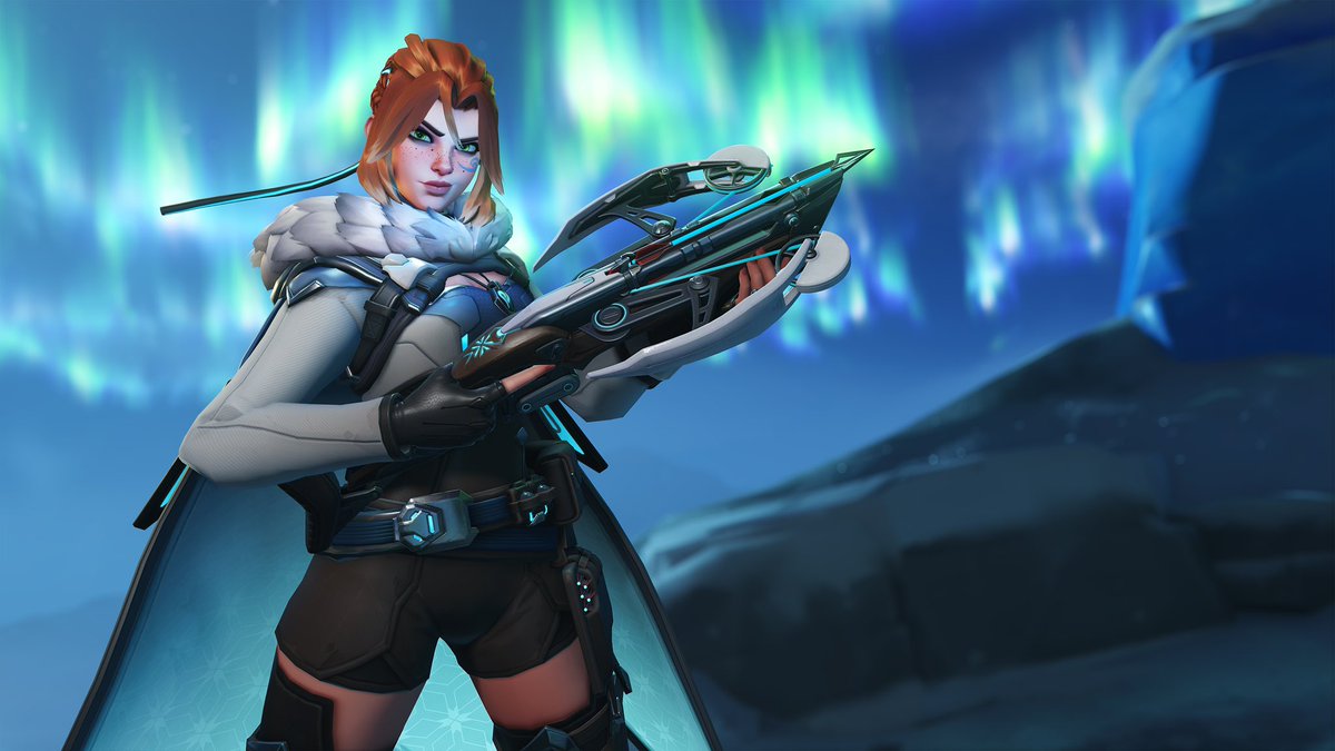 ToxicTokki's tweet photo. Overwatch 2: NEW DPS hero reveal 😱 her name is Freja https://t.co/V4aRXq8BHk