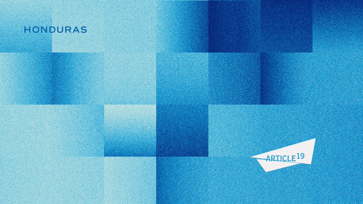 🔴 ARTICLE 19 urge que el Estado hondureño cese las campañas de descrédito que buscan capitalizar el contexto actual para descalificar la labor de personas periodistas y comunicadoras.

🔗 articulo19.org/las-campanas-d…